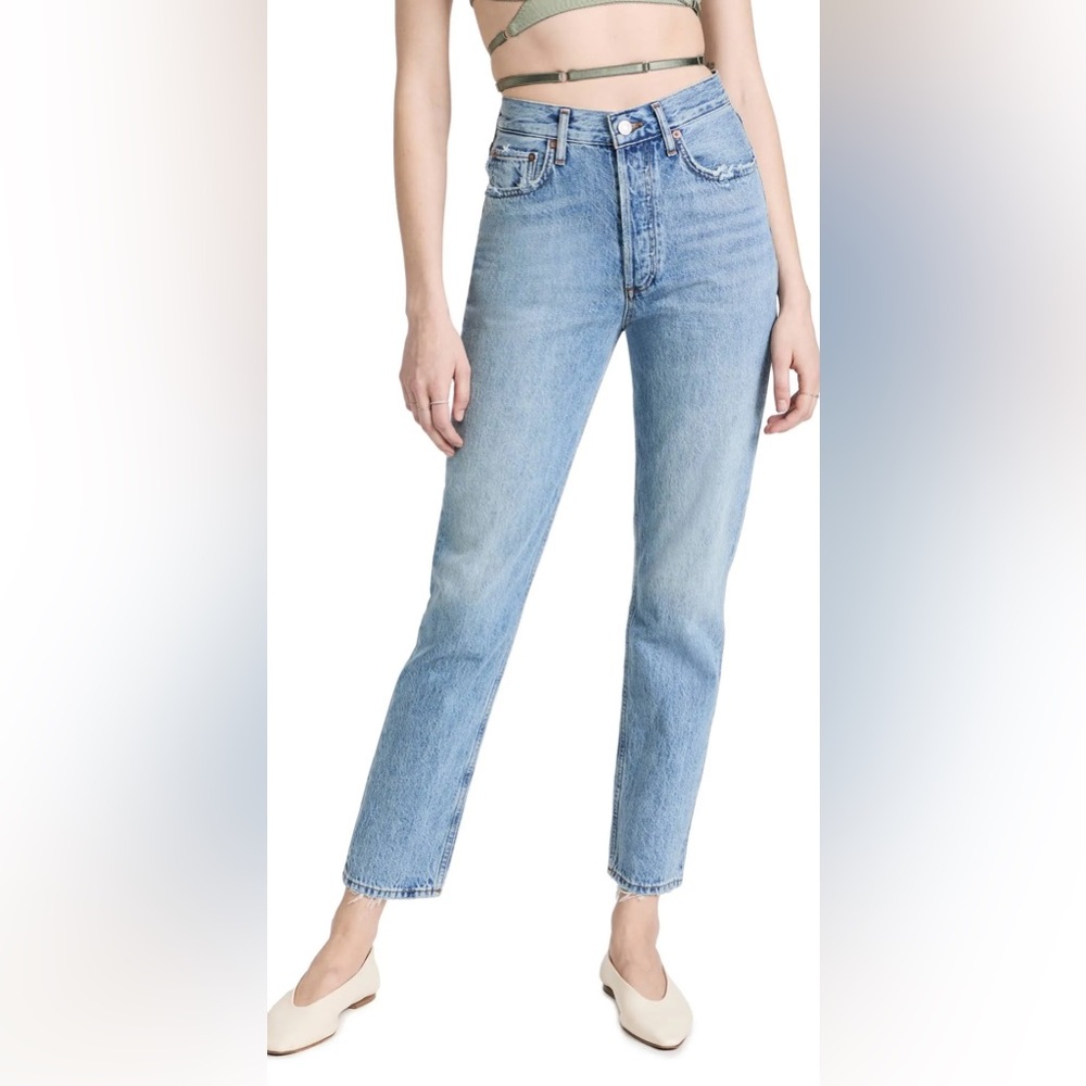 Agolde Fen High Rise Relaxed Tapered Jeans